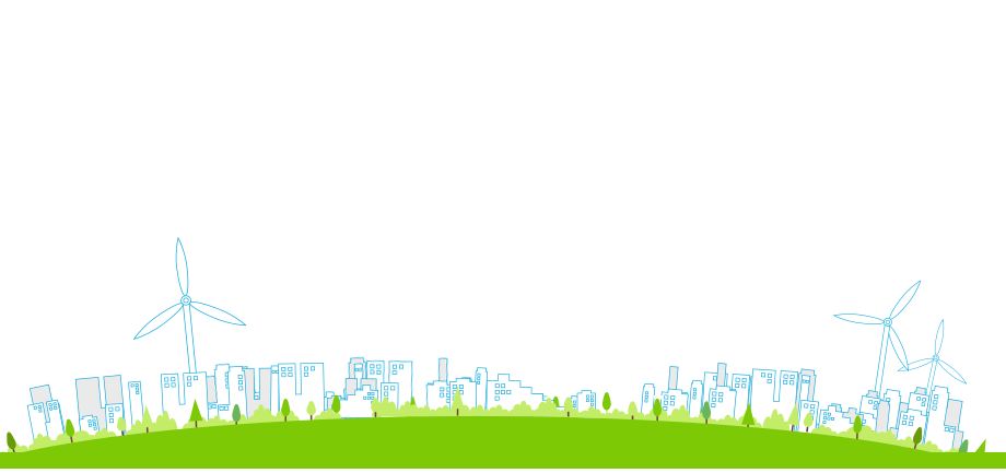 街並みのイラスト